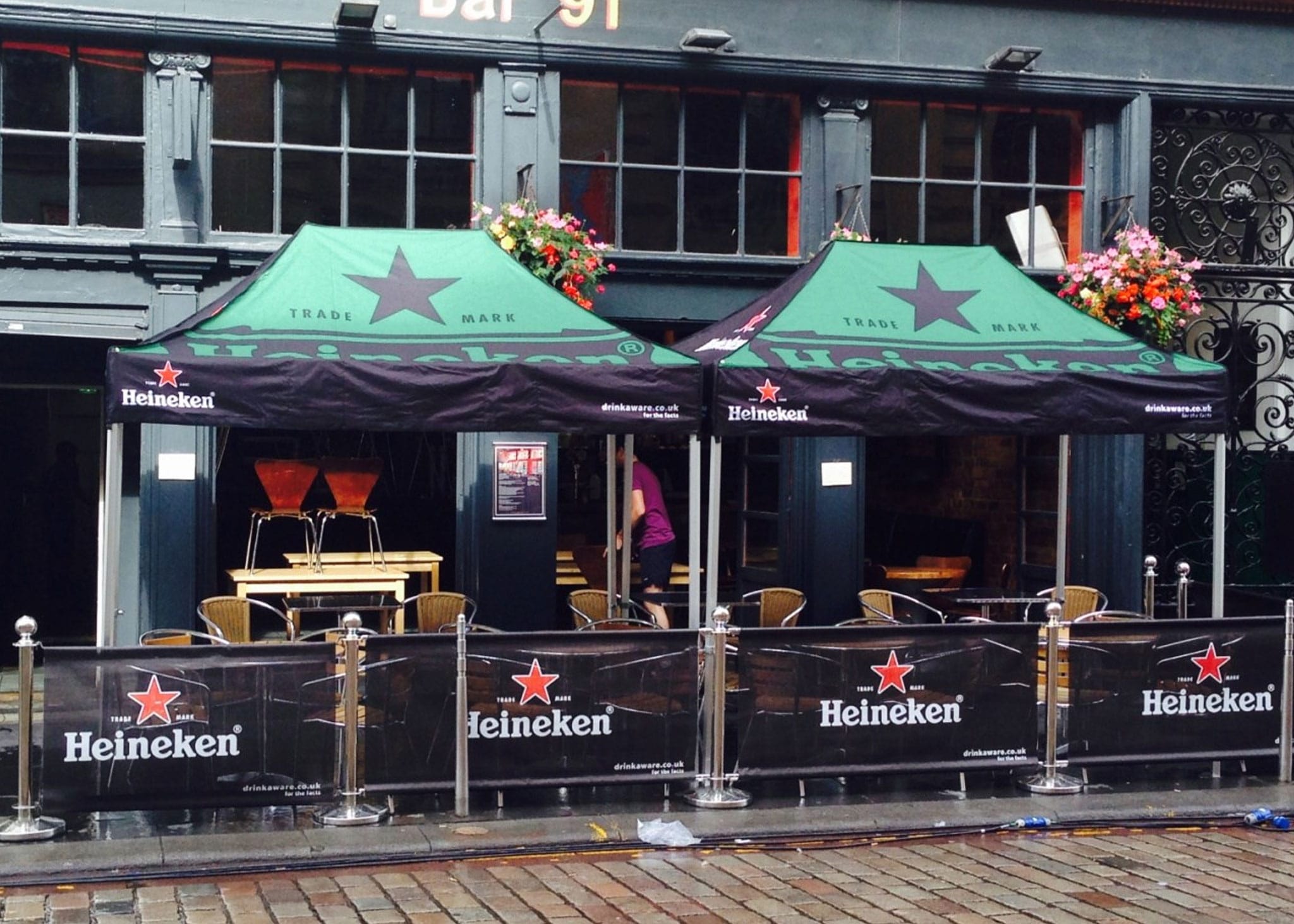 branded pub gazebos